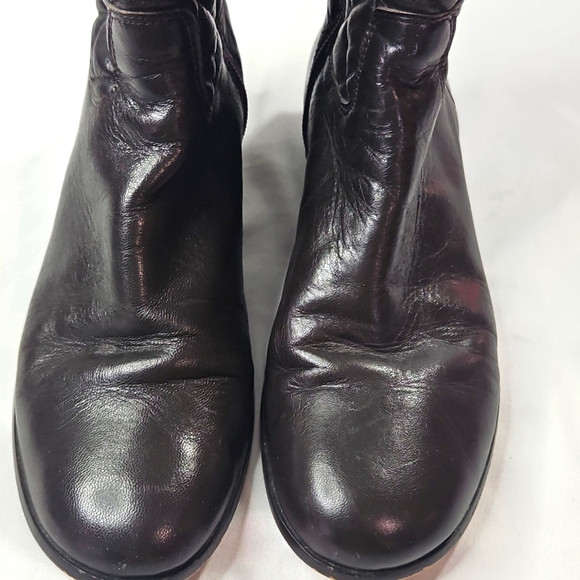 Corso Como Womens Dark Brown Leather Quilted Knee High Boots Size 6.5 - Picture 7 of 7